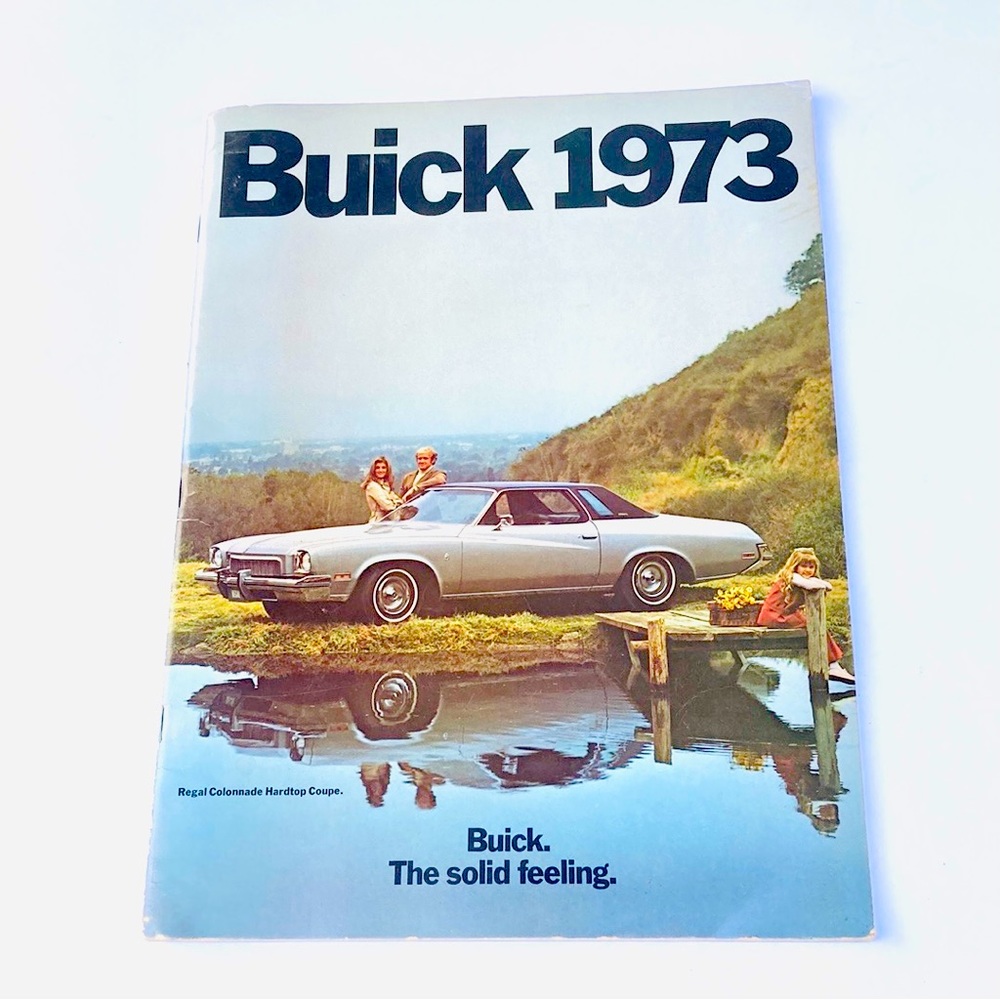 Vintage 1973 Buick Car Manual
